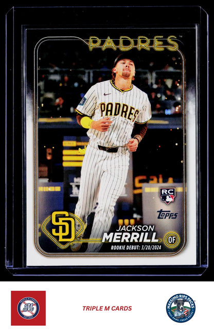 2024 Topps Update #US169 Jackson Merrill