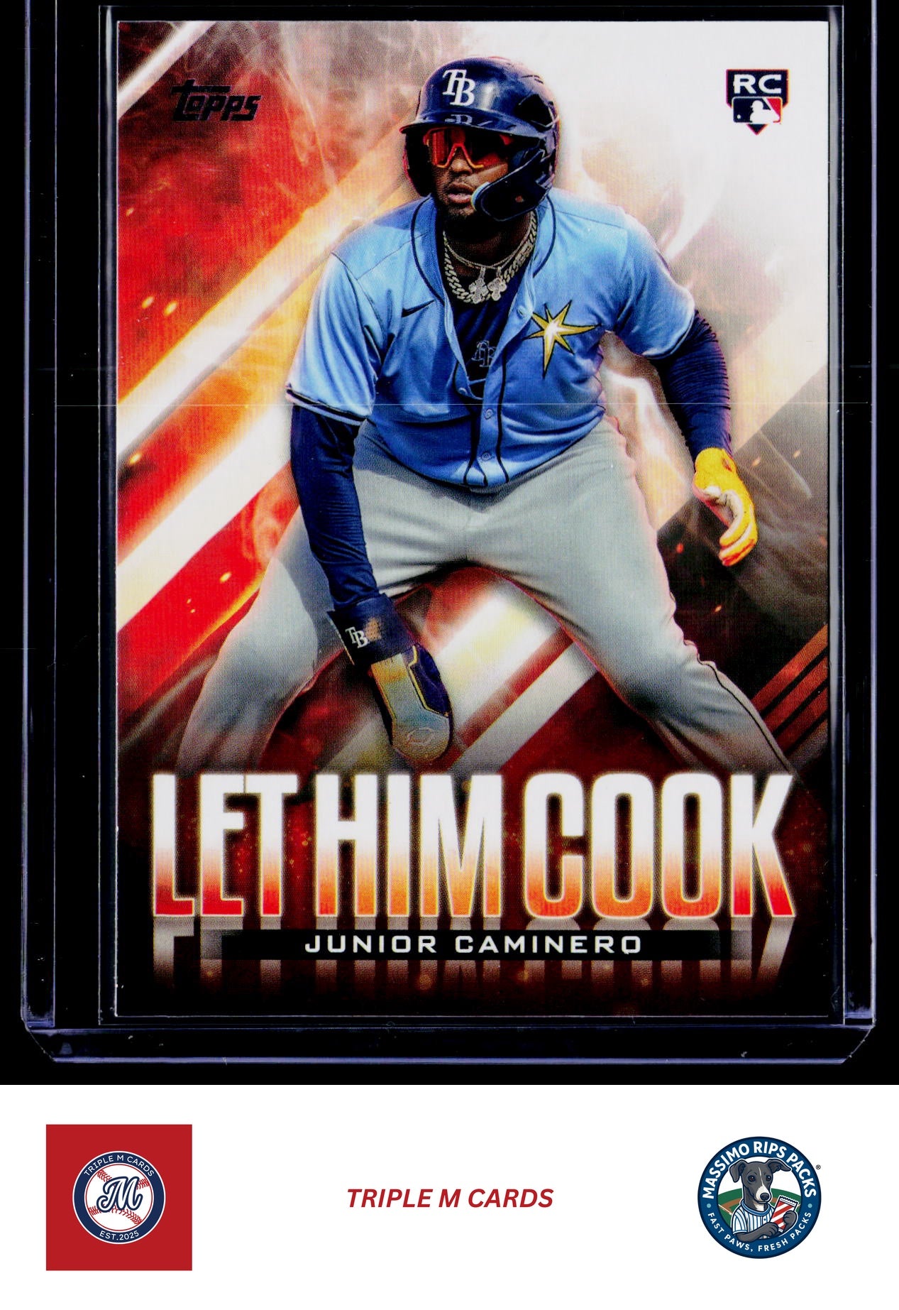 2024 Topps Update #LHC-13 Junior Caminero Let Him Cook