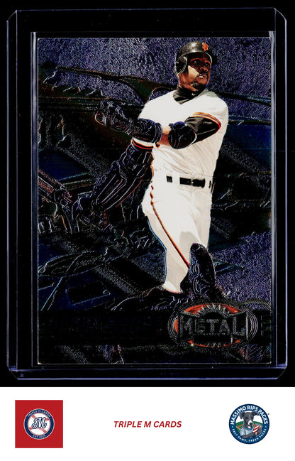 1997 Metal Universe #242 Barry Bonds