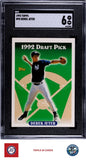 1993 Topps #98 Derek Jeter SGC 6