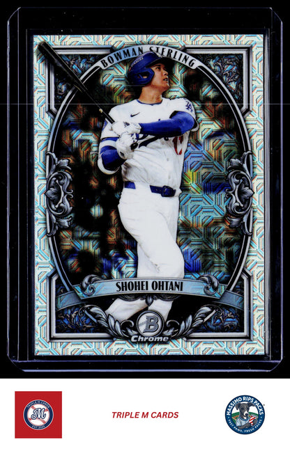 2026 Bowman #BST-6 Shohei Ohtani Bowman Sterling Mojo Refractors