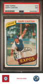 1980 Topps #70 Gary Carter PSA 7