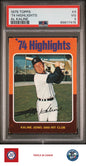 1975 Topps #4 Al Kaline PSA 3