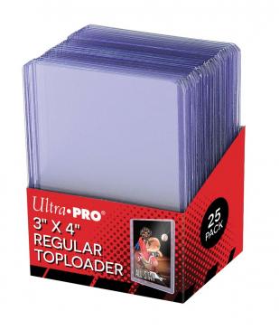 3 X 4 Clear Regular Toploader 25ct