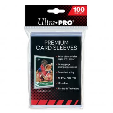 2-1/2 X 3-1/2 Premium Card Sleeves
