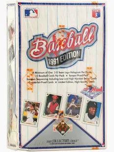 1991 Upper Deck Baseball Wax Box