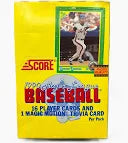 1990 Score Baseball Wax Box