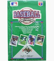 1990 Upper Deck Baseball Wax Box