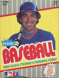 1989 Fleer Baseball Wax Box