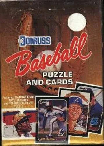 1987 Donruss Baseball Wax Box
