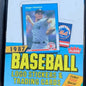 1987 Fleer Baseball Wax Box