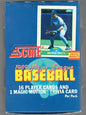 1989 Score Baseball Wax Box