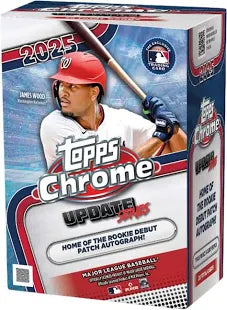 2025 Topps Chrome Update Series Blaster Box